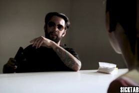 Brunette MILF deserved hardcore sex by a bad partner