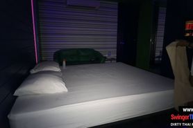 Thai massage teen gives the full service to tourist cli