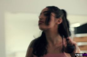 Ricky Spanish thrusting Savannah Sixx tight wet pussy