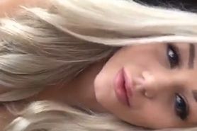 She blonde and beautiful