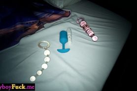 Small tits thai ladyboy swallowed a big hard penis