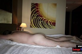 Chubby Asian amateur gives a tourist a very hot massage