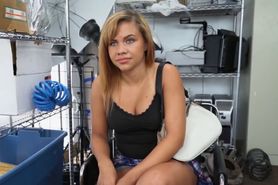 HOT tattooed babe love to get black cocks inside her