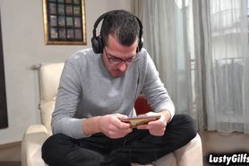 Lonely stepmom Tiffany Rousso feeling horny for cock