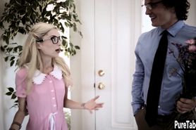 Perverted sexy teen wants group sex and she enjoyed it