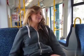masturbating on a public bus