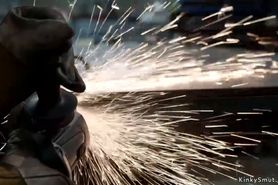 Big butt slave is hard whipped