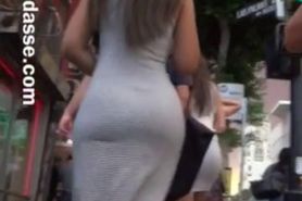 Voyeur - Ass in long dress