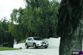 Bella Rolland sucking off a big man meat and getting a 