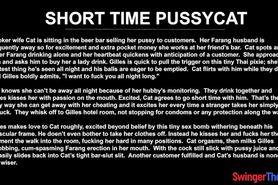 Thai hooker wife cheats again on husband with beefy guy