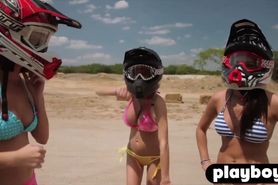 Crazy lesbians with big boobs enjoyed a crazy games