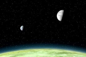 Babe sucking monster cock from Star Wars parody movie