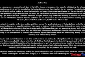 Swinger couple finds bisexual Thai girl for a threesome