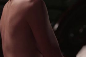 Peter Pan screwing a beautiful blonde as a porn movie p