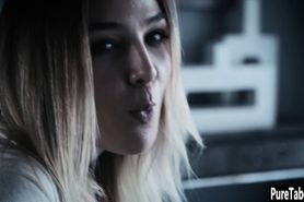 Crazy stepsister wants a naive stepbrothers big cock