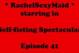 RachelSexyMaid 41 Self Fisting Spectacular