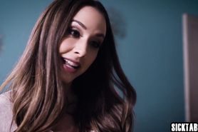 Dirty guy fucked hard teens mouth before hardcore sex