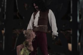 Filthy pirate from Peter Pan fucking a blonde pornstar 