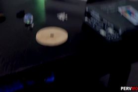 My crazy MILF stepmom was up to no good and sucked me