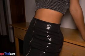 Big boobs round ass latina amateur fucked on camera