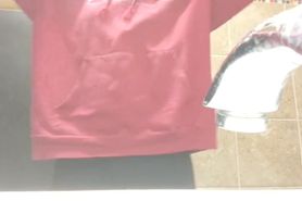 Bathroom Masturbating Caught