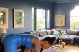 Tracee Ellis Ross workout 1