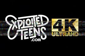 Blonde Teen With A Fat ASS Swallows Cum 4k