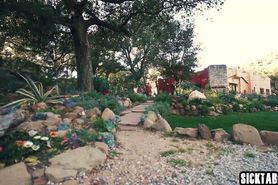 Horny BBW teen enjoyed big white penis after blowjob