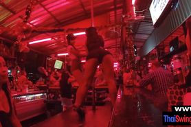 Thailand evening party and a follow up quickie fuck