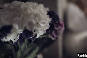 Worried blonde big tits stepmom helped injured stepson