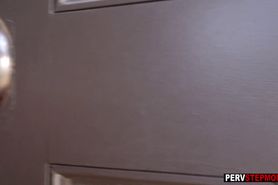 Stepsis sucks stepbrothers dick in front of stepmom