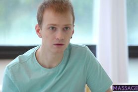 Dirty MILF playing a bad game with a guy after massage