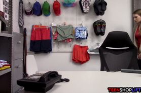 Corona virus or not teen thief fucked by the officer