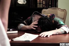 Perverted guys banged some sexy babes in group sex