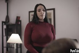 Perverted MILF solved babes problem with guys big dick