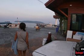 Amateur sex in the middle of nowhere somewhere in Asia