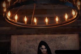 Dirty bisexual teens pleasing a dark ritual dick