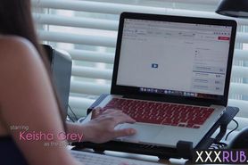 Perverted lesbians enjoyed passion tribbing action