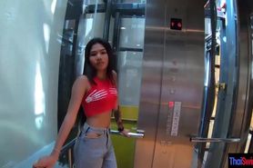 Real amateur Thai GF likes games and quickie fucks