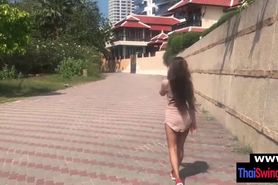 A walk in the sunset in Thailand can lead to a quickie