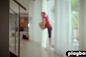 Perfect big ass MILF showing body in front of camera