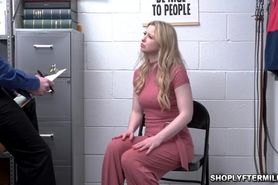 Officer whips out his prick and romps Sunny Lanes sweet