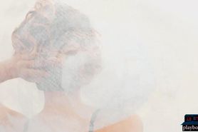 Petite teen beauty Ariel strips naked outdoor and hot p