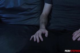 Dirty stepson fucked sexy big boobs stepmoms mouth