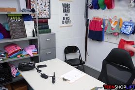 Feisty teen thief finally has to comply with the LP off