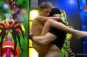 Rebecca volpetti gets cums with dp and bukkakes