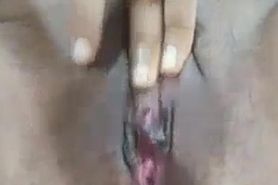 Indian girl Arunima masturbates solo nude