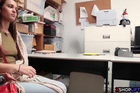 Two hot best friends fucked by LP officer in his office