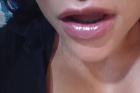 Gorgeous Latina MILF Teasing On Webcam