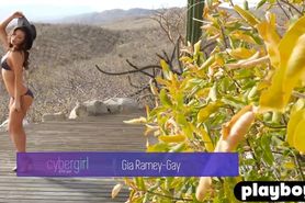 Beautiful brunette babe model exposed hot naked body